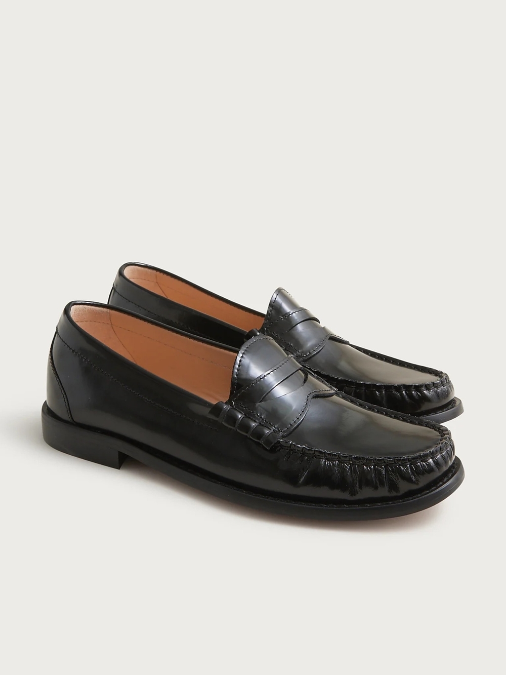 New! J. Crew New Winona Penny Loafers in Italian Spazzolato Leather